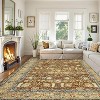 Washable Area Rug for Living Room, Non-Slip Large Oriental Rug for Bedroom, Dining Room, Kitchen, Stain Resistant Soft Floor Carpet - 2 of 4