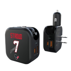 NFL Houston Texans Players Game Tactic 18-Watt 2 in 1 USB A/C Charger - 1 of 3