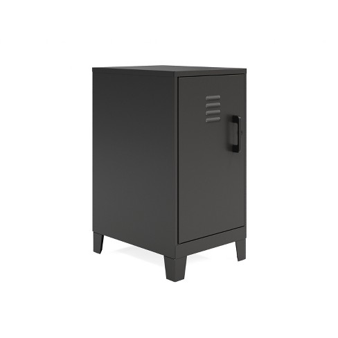 MF Studio 2 Drawer and 4 Basket Storage Cabinet, Black