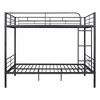 PAGED Twin Over Twin Metal Loft and Bunk Bed, for Bedroom and Dormitory, Silver - 4 of 4