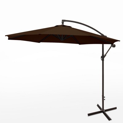 WestinTrends 10 Ft Outdoor Patio Cantilever Offset Umbrella