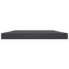 vidaXL Bookshelf Boards 4 pcs Gray 23.6 in.x3.9 in.x0.6 in. Engineered Wood - 3 of 4
