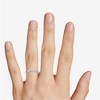 Pompeii3 1/3 Ct Diamond Eternity Petite Twist Vine Eternity Wedding Ring 10k White Gold - 4 of 4