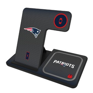 Keyscaper NFL AFC Teams Linen 15-Watt 3 in 1 Charging Station - 1 of 4