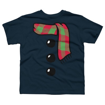 Boy's Design By Humans Snowman Costume Kids Shirt Christmas Gift Santa Claus TShirt 2 By vomaria T-Shirt