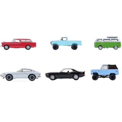 "Barrett-Jackson" Series 16 Set of 6 Cars 1/64 Diecast Model Cars by Greenlight