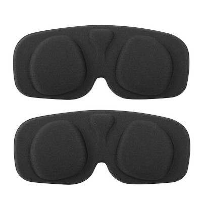 Insten VR Lens Protector Cover For Oculus Quest 2 VR Headset Lens Protective Soft Pad, Anti-Dust Anti-Scratch, Black 2-Pack