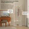 Coat Racks solid wood hanger 23.6* 11*64.1in Solid environmental protection for bedroom/entrance/living room - 3 of 4