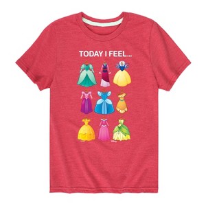 Boys' - Disney - Today I Feel Outfits Short Sleeve Graphic T-Shirt - 1 of 4