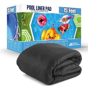 Modern Innovations Above Ground Pool Liner Pad, 15' Foot Round - 1 of 4