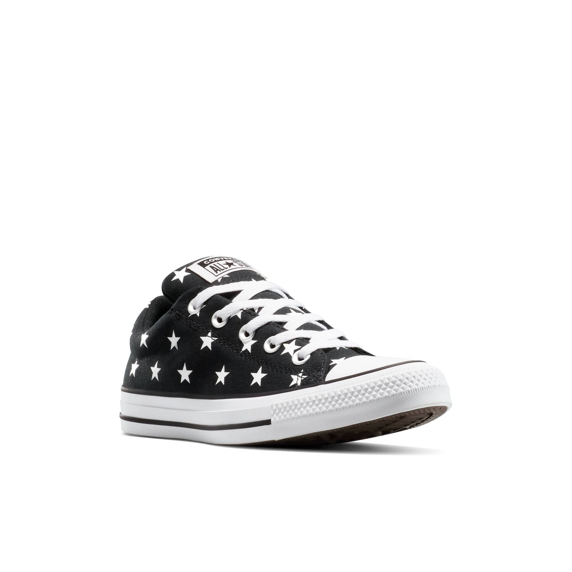Converse Adult Street Ox Low Sneakers - Black Stars M 4/W 6