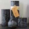 9" Vance Kitira Black Timber Pillar - 4 of 4