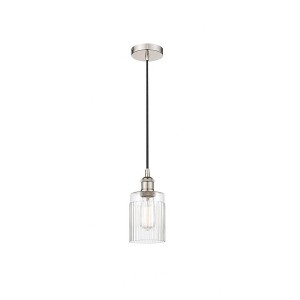 Hadley - 1 Light Cord Hung Mini Pendant In Art Deco Style-9.75 Inches Tall and 4.5 Inches Wide - 1 of 1