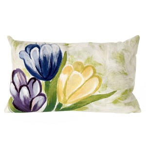 Liora Manne Visions IV Garden Indoor/Outdoor Pillow - 1 of 2