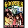 Goonies Never Say Die Movie Characters Poster Men's Black T-shirt - 2 of 3