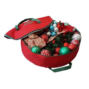 K-Cliffs High Quality Christmas Tree Storage Duffel Bag for fit 6 & 9 Foot Tree Holiday - 1 of 4