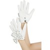 INSPIRE CHIC Women's Snap Closure Studded Bowtie Gloves - 4 of 4