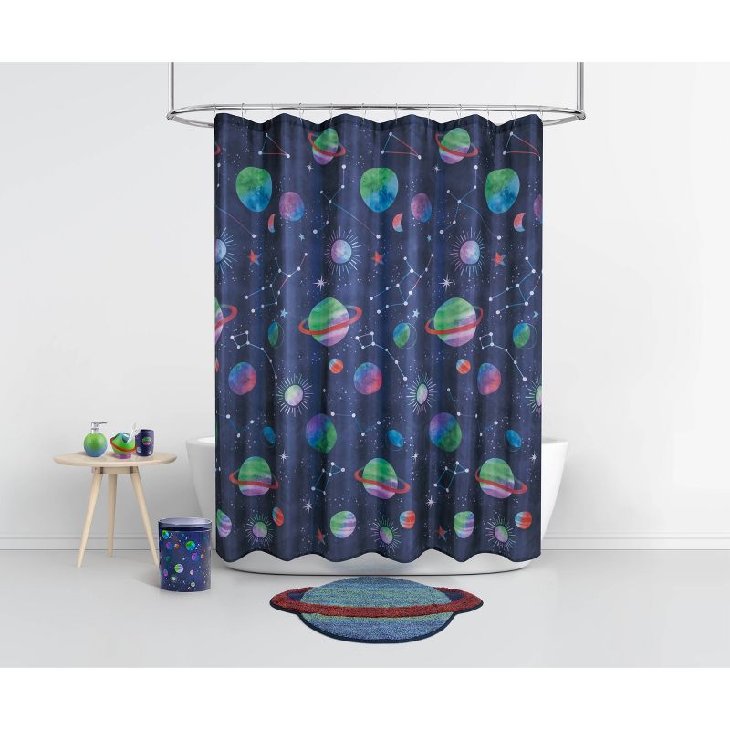 Starry Night Kids&#39; Bath Rug - Allure Home Creations, 6 of 7