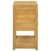 VidaXL Bathroom Cabinet 23.6"x15.7"x29.5" Solid Wood Teak - 4 of 4