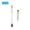 Unique Bargains Business Office Metal Smooth Writing Black Ink Ballpoint Pens 3 Pcs - 3 of 4