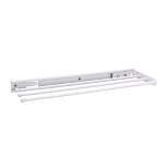 Rev-A-Shelf Under Cabinet Kitchen Steel 3 Prong Extension Pull Out Organization Dish Hand Towel Bar Rack