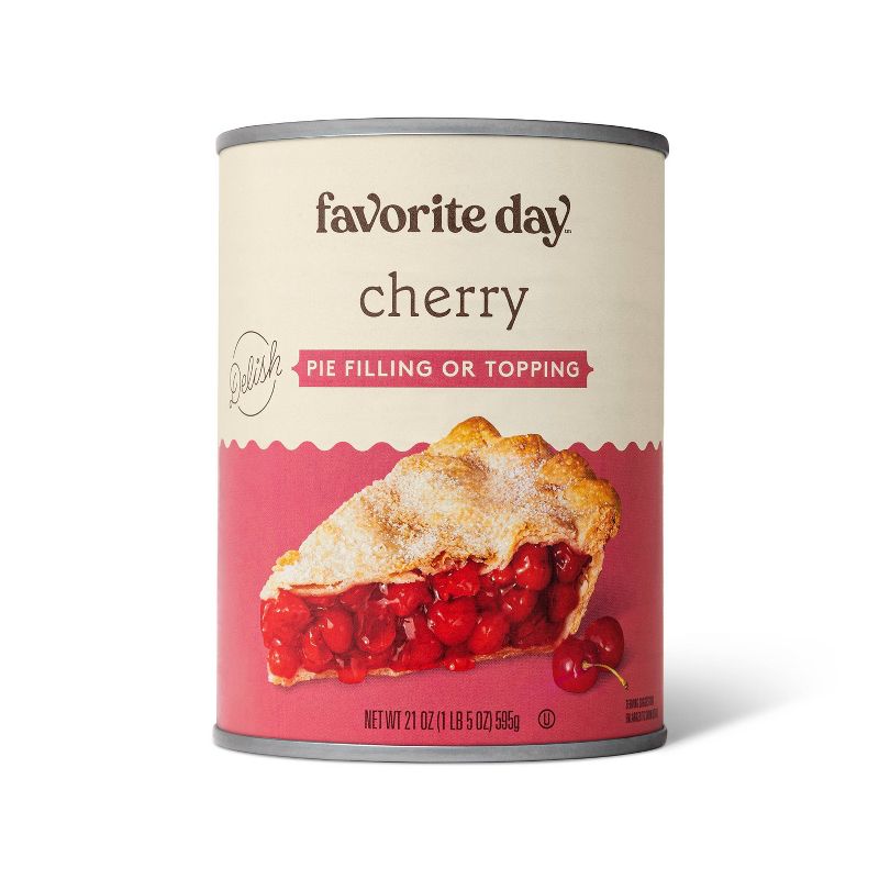 Cherry Pie Filling - 21oz - Favorite Day&#8482;, 1 of 7