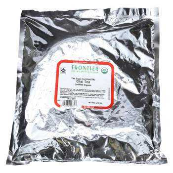 Frontier Herb Organic Fair Trade Certified Chai Single Bulk Item Tea - 1 lb