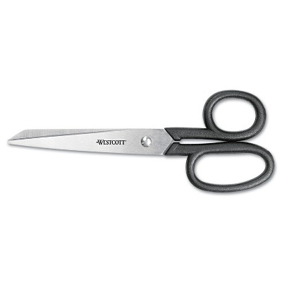 Westcott Kleencut Shears Left/Right Hand 7" Long Black 19017