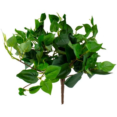 Allstate Floral 12" Two Tone Philodendron Artificial Floral Spray