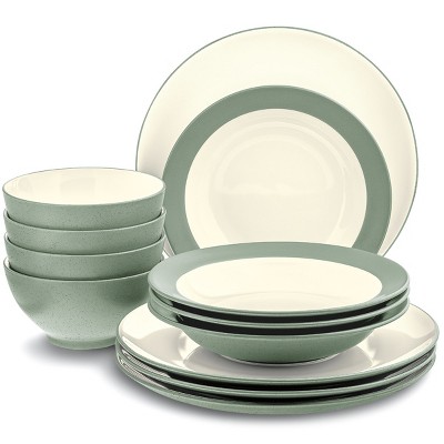 Noritake Colorwave 12-Piece Coupe Dinnerware Set