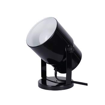 Cresswell Lighting 7.5" Spotlight Accent Table Lamp Black