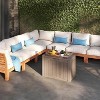 MaseiKar 50 Gallon Waterproof Deck Box, Lockable Resin Storage Box for Patio Furniture Cushions Garden Tools and Outdoor Delivery Storage - 2 of 4