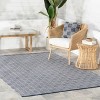 Home Conservatory Squares Handwoven Indoor/Outdoor Area Rug - 2 of 4