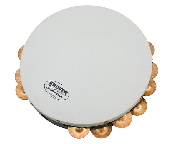 Grover Pro Projection Plus 10" Tambourine Beryllium Copper