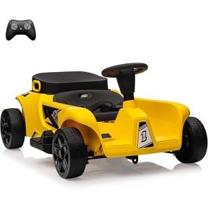 24V Electric Ride-On Toy, 2 Seater with Remote, 120W Motors, 200 Lbs Capacity, Dual Modes, LED Lights, USB, Storage, Kids Vehicle - 1 of 4