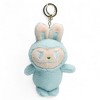 Mochi Monster Plush Keychain Charm – Cute Collectible Bunny Monster Toy in Green, Lilac, Pink, or Tan – Soft Stuffed Animal Bag Clip for Kids & Adults - 2 of 4