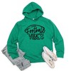 Simply Sage Market Women's Graphic Hoodie Football Vibes - 2 of 3