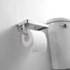 Wall Mount Toilet Paper Holder with Shelf Stainless Steel Paper Roll Holder Tissue Paper Holder - 2 of 4
