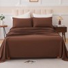 Hachikiko King Size 4-Piece Bed Sheet Set - Cloud-Like Skin-Friendly Cotton Blend Bedding, Soft Breathable All-Season Sheets & Pillowcases - 2 of 4