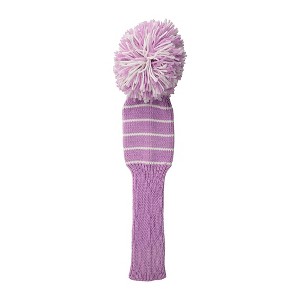 Nitro Retro Knit Driver / Fairway Wood Headcover - Pink / White - 1 of 1