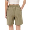 Women's Hiking Cargo Shorts with Pockets Quick Dry Golf Quickly Dry Shorts for Women - 2 of 4