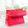 Cheer Collection Wedge Shaped Reading and TV Pillow with Adjustable Bolster - 3 of 4