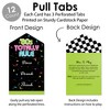 Big Dot of Happiness 80's Retro - Totally 1980s Party Game Pickle Cards - Dare, Drink, Think Pull Tabs - Set of 12 - 3 of 4