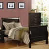 Acme Furniture Twin Bed Louis Philippe III Black Finish - 2 of 4