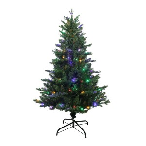 Kurt S. Adler 4.5' Pre-Lit Multicolor LED Jackson Pine Tree - 1 of 3