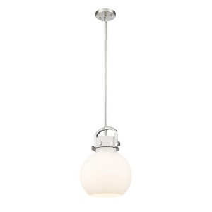 Newton Sphere - 1 Light Stem Hung Pendant In Industrial Style-15.38 Inches Tall and 10 Inches Wide - 1 of 1