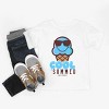 The Juniper Shop SmileyWorld Cool Summer Ice Cream Blue Toddler Short Sleeve Tee - 2 of 4