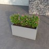 LeisureMod Flora Fiberstone and MGO Clay Planter Rectangular Planter Pot for Indoor and Outdoor - 3 of 4