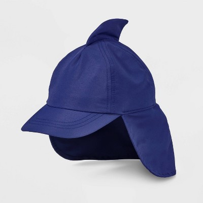 Image of Baby Boys' Shark Baseball Hat - Cat & Jack™ Blue 0-6M