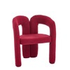 Anybear 2Pcs Upholstered Accent/Dining Chair /Barrel Side Chairs - 2 of 4